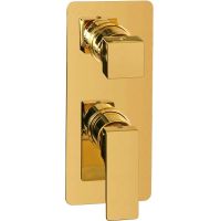 Смеситель для душа Remer Absolute AU92KBDO Золото — фото 1, Смеситель для душа