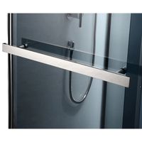 Душевая кабина Orans 120x80 8629ed0 профиль Хром задние стенки Белые — фото 3, Душевые кабины