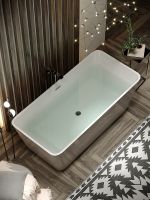 Акриловая ванна Sancos Dama 170x80 FB05 без гидромассажа — фото 4, Акриловые ванны