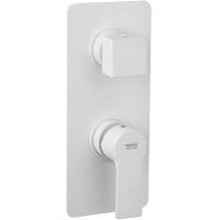 Смеситель для душа Remer Energy EY92KBBO Белый матовый — фото 1, Смеситель для душа