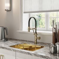 Смеситель для кухни Iddis Grange GRAMGFLi05 Золото — фото 8, Смесители для кухни