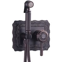 Гигиенический душ со смесителем Lemark Jasmine LM6619ORB Черная бронза — фото 1, Гигиенические души