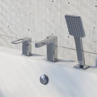 Товар: Смеситель на борт ванны Iddis Slide SLISB30i07 Хром - фото 2 Смеситель на борт ванны Iddis Slide SLISB30i07 Хром — фото 2, Смесители на борт ванны