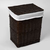 Товар: Isar WB-130-M Плетеная корзина для белья с крышкой - фото 3 Isar WB-130-M Плетеная корзина для белья с крышкой — фото 3, Корзины для белья