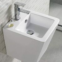 Раковина CeramaLux 37 500V Белая — фото 2, Раковины