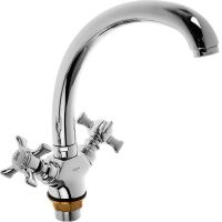 Смеситель для кухни Accoona H70 A4070 Хром — фото 1, Смесители для кухни