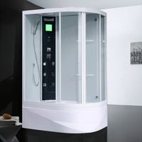 Товар: Душевая кабина Orans 130x90 L 86155l0 с гидромассажем профиль Белый задние стенки Белые - фото 4 Душевая кабина Orans 130x90 L 86155l0 с гидромассажем профиль Белый задние стенки Белые — фото 4, Душевые кабины