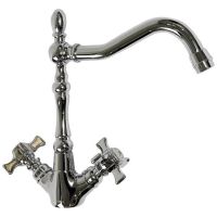 Товар: Смеситель для кухни Haiba HB4324 Хром - фото 3 Смеситель для кухни Haiba HB4324 Хром — фото 3, Смесители для кухни