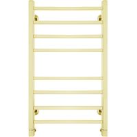 Водяной полотенцесушитель Domoterm Квадро П8 500x800 Золото — фото 1, Водяные полотенцесушители