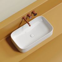 Раковина-чаша Ceramicanova Element 71 CN6054 Белая глянцевая — фото 20, Раковины накладные