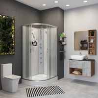 Товар: Душевая кабина Niagara Classic NG-3312-14RBKTG (120х80х210) низкий поддон(13см),стекло матовое,3 мес - фото 3 Душевая кабина Niagara Classic NG-3312-14RBKTG (120х80х210) низкий поддон(13см),стекло матовое,3 мес — фото 3, Душевые кабины