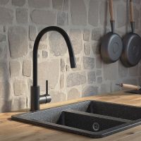 Смеситель для кухни Iddis Kitchen 360 K36BLJ0i05 Черный матовый — фото 4, Смесители для кухни