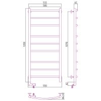Товар: Электрический полотенцесушитель Сунержа Галант 2.0 1200x500 L 00-5200-1250 Хром - фото 4 Электрический полотенцесушитель Сунержа Галант 2.0 1200x500 L 00-5200-1250 Хром — фото 4, Электрические полотенцесушители