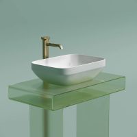 Раковина-чаша Ceramicanova Element 50 CN6055MW Белая матовая — фото 16, Раковины накладные