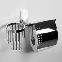 Leine K-5059WHITE Держатель туалетной бумаги и освежителя — фото 2, Держатели туалетной бумаги