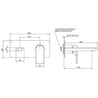 Товар: Смеситель для раковины Remer Infinity I15KBNO Черный матовый - фото 2 Смеситель для раковины Remer Infinity I15KBNO Черный матовый — фото 2, Смесители для раковины