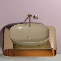 Раковина-чаша Ceramicanova Element 60 CN6049MC Капучино матовая — фото 6, Раковины накладные