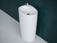 Товар: Раковина Laguraty 52 2100W Белая - фото 2 Раковина Laguraty 52 2100W Белая — фото 2, Раковины напольные