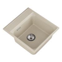 Товар: Мойка кухонная Point Мисти 46 светло-бежевый - фото 4 Мойка кухонная Point Мисти 46 светло-бежевый — фото 4, Кухонные мойки