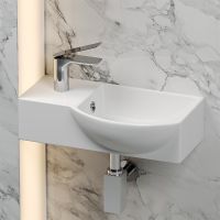 Товар: Раковина Ceramicanova Element 40 R CN6039R Белая - фото 17 Раковина Ceramicanova Element 40 R CN6039R Белая — фото 17, Мини-раковины