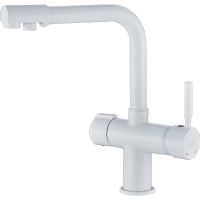 Смеситель для кухни Haiba HB70088-8 Белый — фото 1, Смесители для кухни