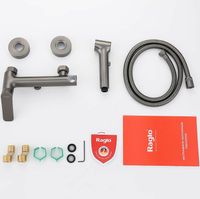 Гигиенический душ со смесителем Raglo R03.51.09 Графит матовый — фото 7, Гигиенические души