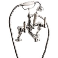 Смеситель на борт ванны Devon&Devon Dandy MARF40BCR Хром — фото 1, Смесители на борт ванны