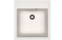 Dr.Gans Мойка "Ника" 470, белый СМс — фото 1, Кухонные мойки