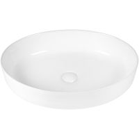 Раковина-чаша Bond Oval 55 S62-550 Белый глянец — фото 6, Раковины накладные