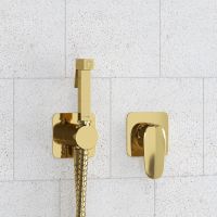 Товар: A2151.280.238.216 Встраиваемый комплект для биде со шлангом - фото 1 A2151.280.238.216 Встраиваемый комплект для биде со шлангом — фото 1, Гигиенические души