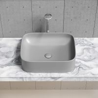 Товар: Раковина-чаша Ceramicanova Element 51 CN6052MH Антрацит матовый - фото 16 Раковина-чаша Ceramicanova Element 51 CN6052MH Антрацит матовый — фото 16, Раковины накладные