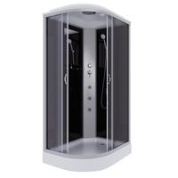 Душевая кабина Niagara Classic NG-3512-14RG (120х80х215) низкий поддон(13см),стекло тонированное,3 м — фото 1, Душевые кабины