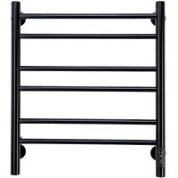 Электрический полотенцесушитель Comfysan Luce EC-6 60x50 013356 Черный матовый — фото 3, Электрические полотенцесушители