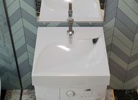 Раковина Madera List 60 4627173210553 на стиральную машину Белая — фото 4, Раковины на стиральную машину