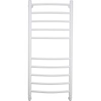 Водяной полотенцесушитель Comfysan Noumi W-10 100x40 013912 Белый матовый — фото 4, Водяные полотенцесушители