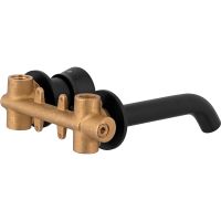 Товар: Смеситель для раковины Remer Element ET15PNO Черный матовый - фото 5 Смеситель для раковины Remer Element ET15PNO Черный матовый — фото 5, Смесители для раковины