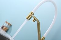 Смеситель для кухни Raglo R85.62.03 Золото матовое Белый — фото 19, Смесители для кухни