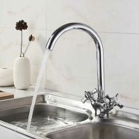 Смеситель для кухни Ledeme H11 4311-2L Хром — фото 6, Смесители для кухни