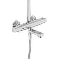 Душевая система Iddis Torr TORSBBTi06-S с термостатом Хром — фото 5, Душевые стойки