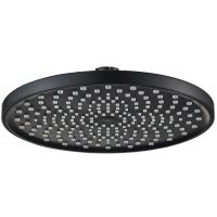 Верхний душ Haiba HB009 Черный матовый — фото 1, Верхние души