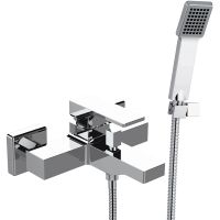 Смеситель для ванны Remer Absolute AU02 Хром — фото 1, Для душа и ванны