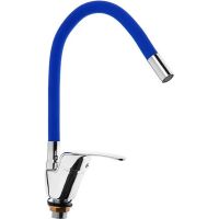 Смеситель для кухни Сантаком StOmega 3398-4 Синий Хром — фото 4, Смесители для кухни