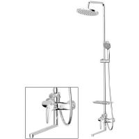 Душевая система Lemark Linara LM0462CF Хром — фото 3, Душевые стойки