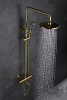 Душевая система Bronze de Luxe Avantgarde 2039GB Бронзовая — фото 9, Душевые стойки