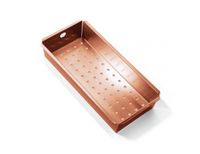 Коландеры для мойки Alveus нерж. сталь. 400X170 Bronze, — фото 1, Коландеры