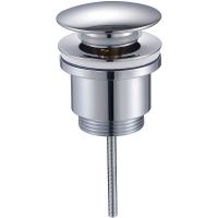 Донный клапан Raglo R600.01 click-clack Хром — фото 1, Донные клапаны