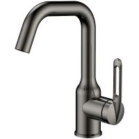 Смеситель для раковины Haiba HB10825-3 Оружейная сталь — фото 1, Смесители для раковины