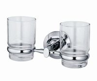 Аксесс Rhein K-6228DO Подстаканник двойной (блистер), хром, WasserKRAFT — фото 3, Комплектующие для туалета