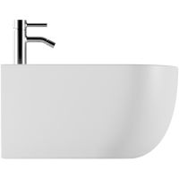 Биде Alice Unica 32250101 подвесное Белое глянцевое — фото 5, Биде