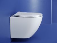 Унитаз Ceramicanova Metropol CN4002T подвесной Белый с сиденьем Микролифт — фото 7, Подвесные унитазы